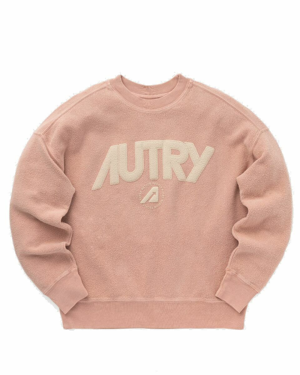 Photo: Autry Action Shoes Wmns Sweatshirt Amour Pink - Womens - Sweatshirts