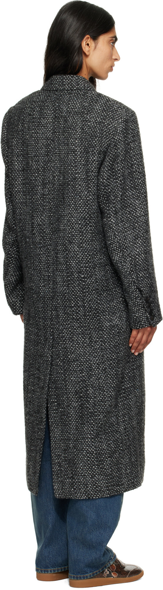 Isabel Marant Etoile Gray Pilda Coat