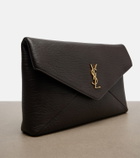 Saint Laurent Cassandre leather pouch