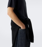 Lisa Yang Keir cotton and cashmere polo shirt