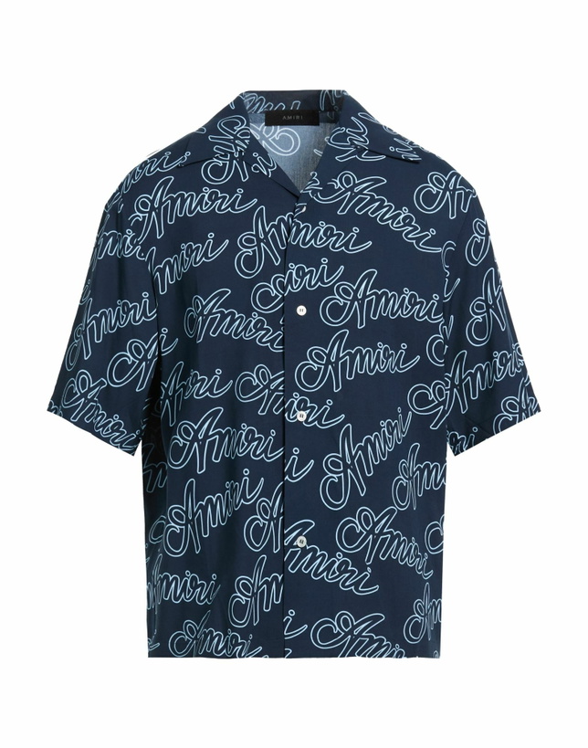Photo: Amiri Mens Shirt Midnight in Blue