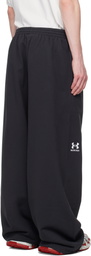 Balenciaga Black Under Armour Edition Baggy Sweatpants