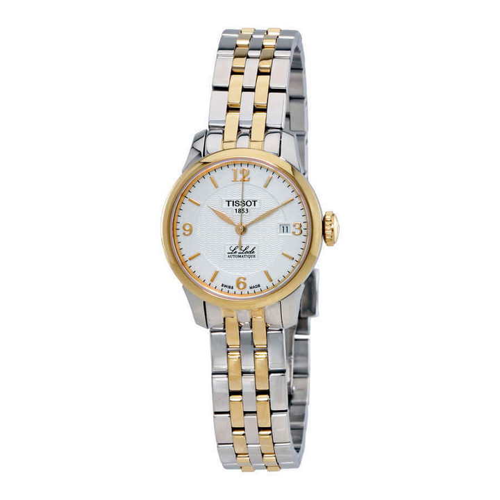 Photo: Tissot Le Locle Automatic Silver Dial Two-tone Ladies Watch T41218334