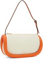 JW Anderson White & Orange Bumper-15 Bag