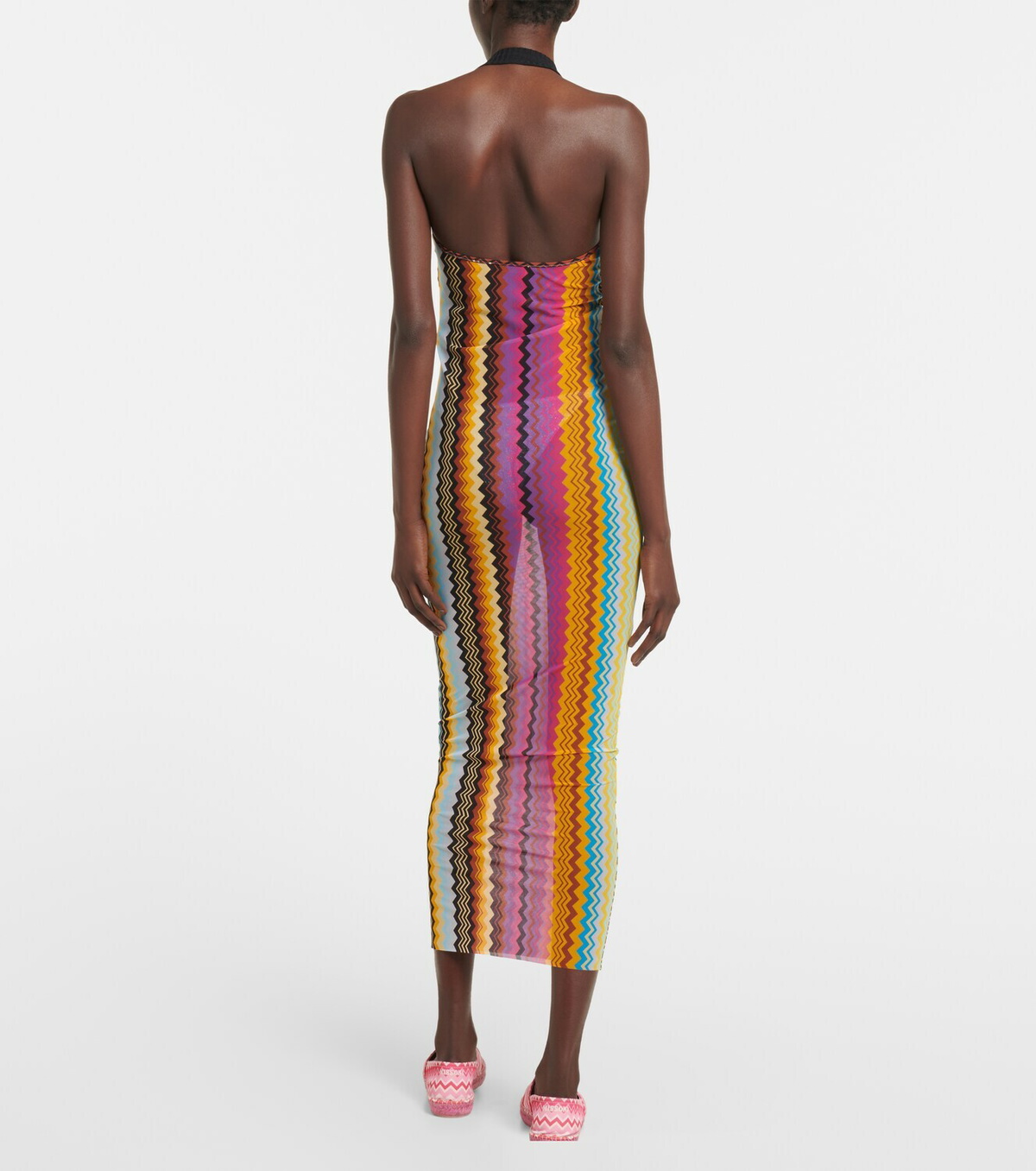 Missoni Mare Zig-zag printed beach dress