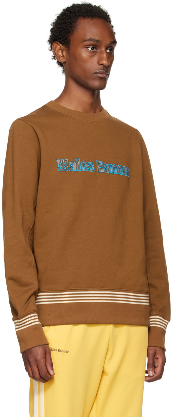 Wales Bonner Brown Original Sweatshirt Wales Bonner