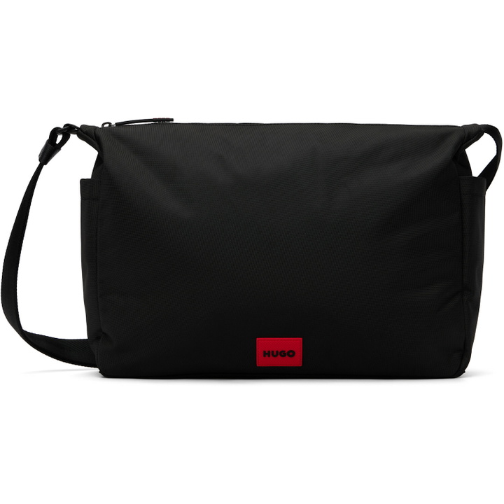 Photo: Hugo Black Canvas Messenger Bag