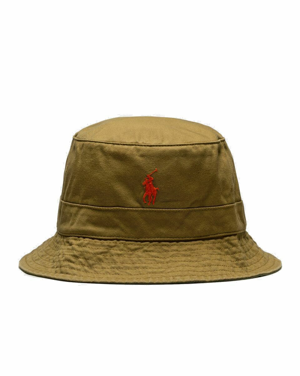 Photo: Polo Ralph Lauren Loft Bucket Hat Green - Mens - Hats