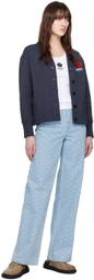 Kenzo Blue Ayame Jeans
