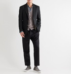 Barena - Unstructured Striped Woven Blazer - Gray