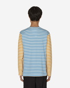 Bi Color Stripe Longsleeve T Shirt