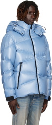 Moncler Blue Yonne Down Jacket