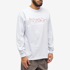 Garbstore Men's Long Sleeve Movement T-Shirt in Grey