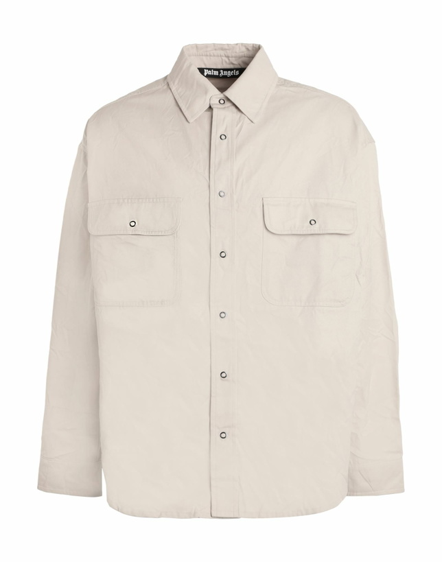 Photo: Palm Angels Mens Jacket in Beige