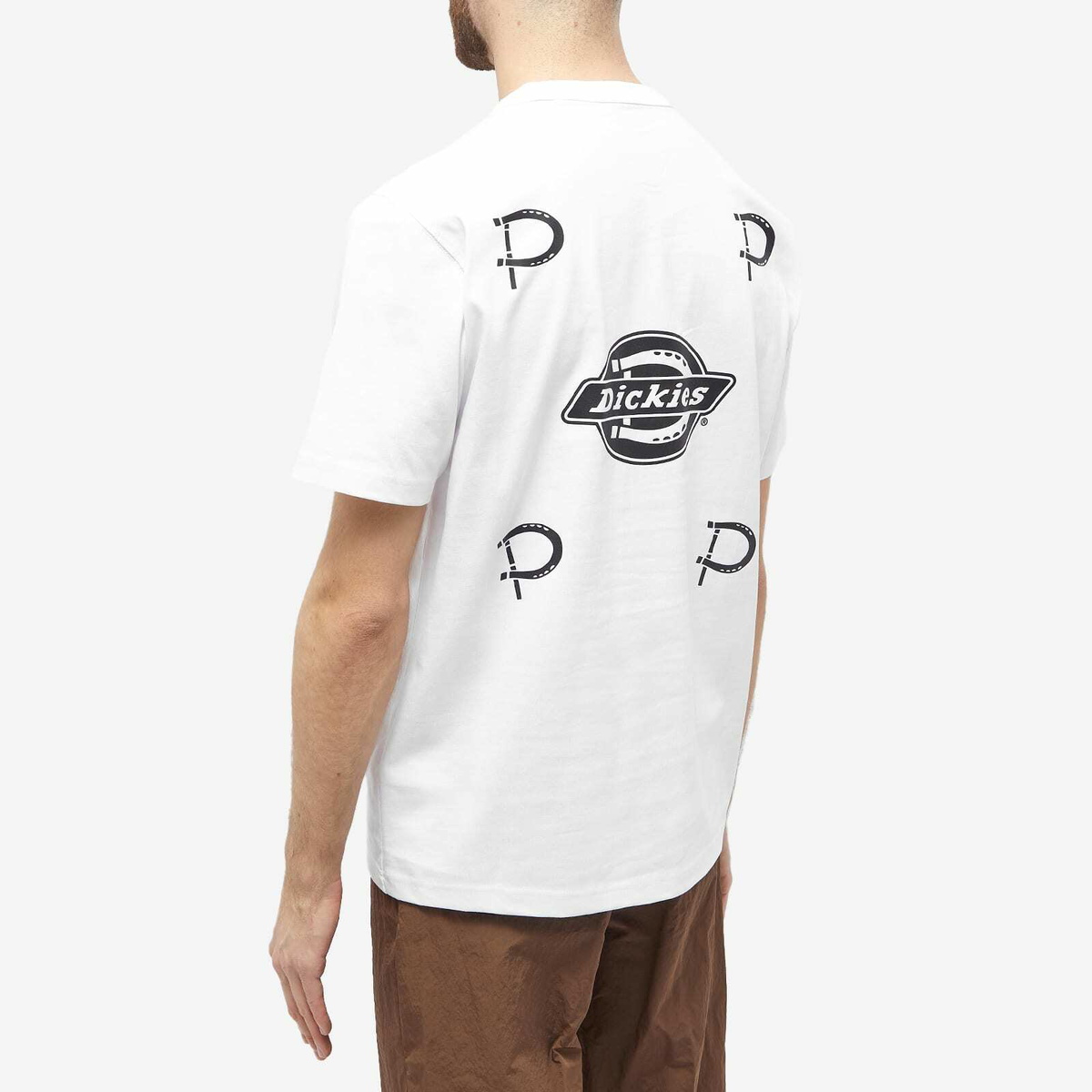 Dickies x POP Trading Company Pocket T-Shirt in White Dickies