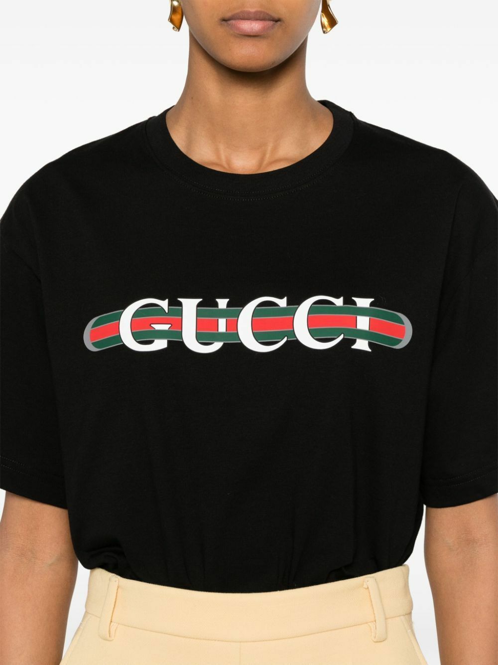 Gucci Printed Cotton T-Shirt Gucci