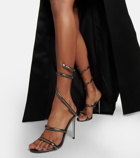 Rene Caovilla Supercleo embellished leather sandals