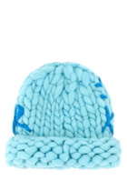 Kidsuper Light-blue Knit Beanie Hat