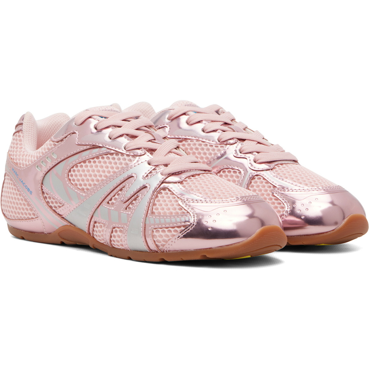Marc Jacobs Pink 'The Metallic 72 Spring' Sneakers