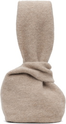 Lauren Manoogian Beige Knot Shopper Tote