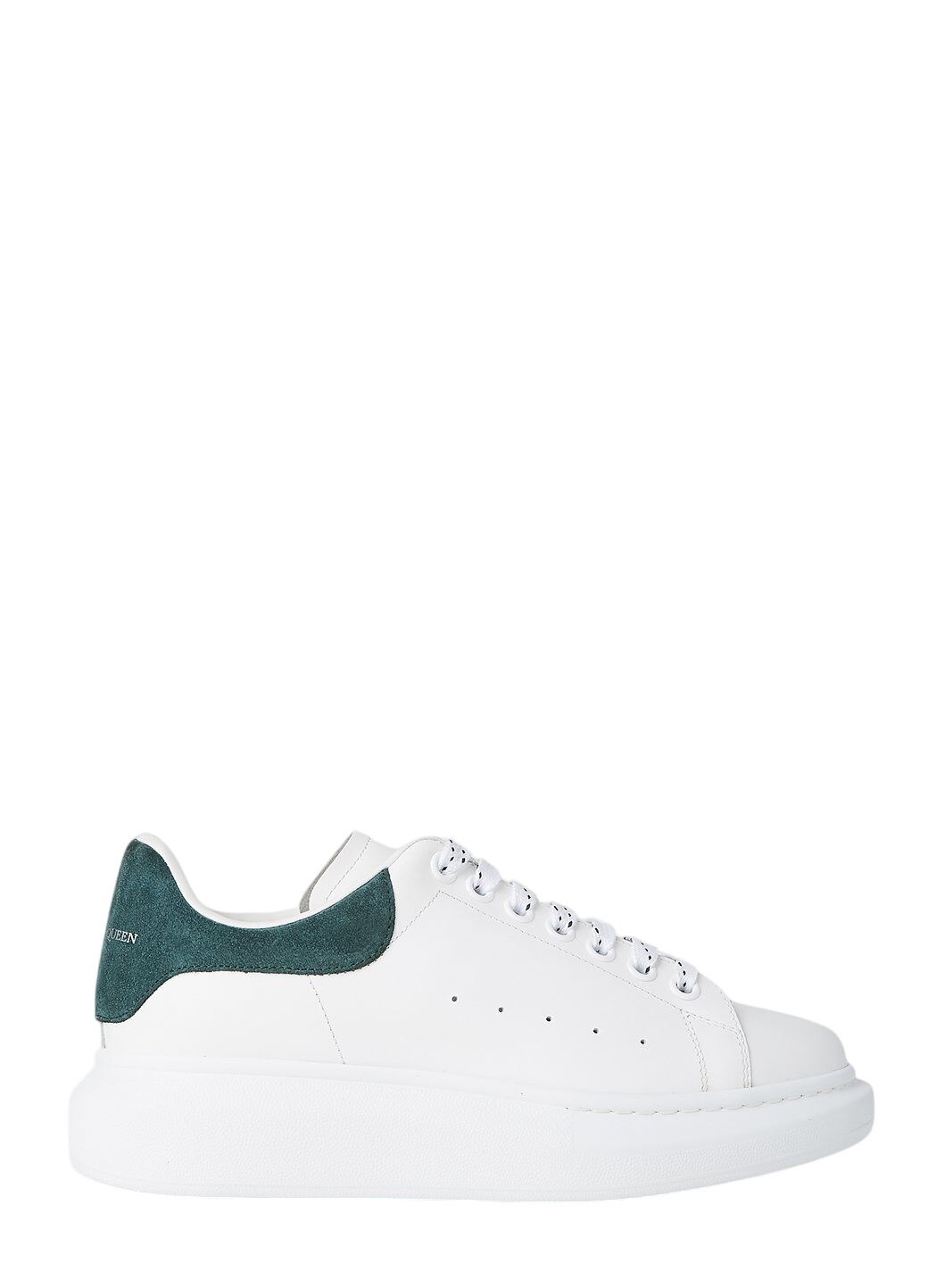 Alexander McQueen Oversized embellished leather sneakers