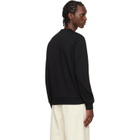 Moncler Black Cotton Blend Logo Sweatshirt