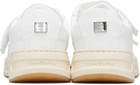 Acne Studios White Velcro Strap Sneakers