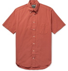 Gitman Vintage - Button-Down Collar Cotton Shirt - Men - Brick