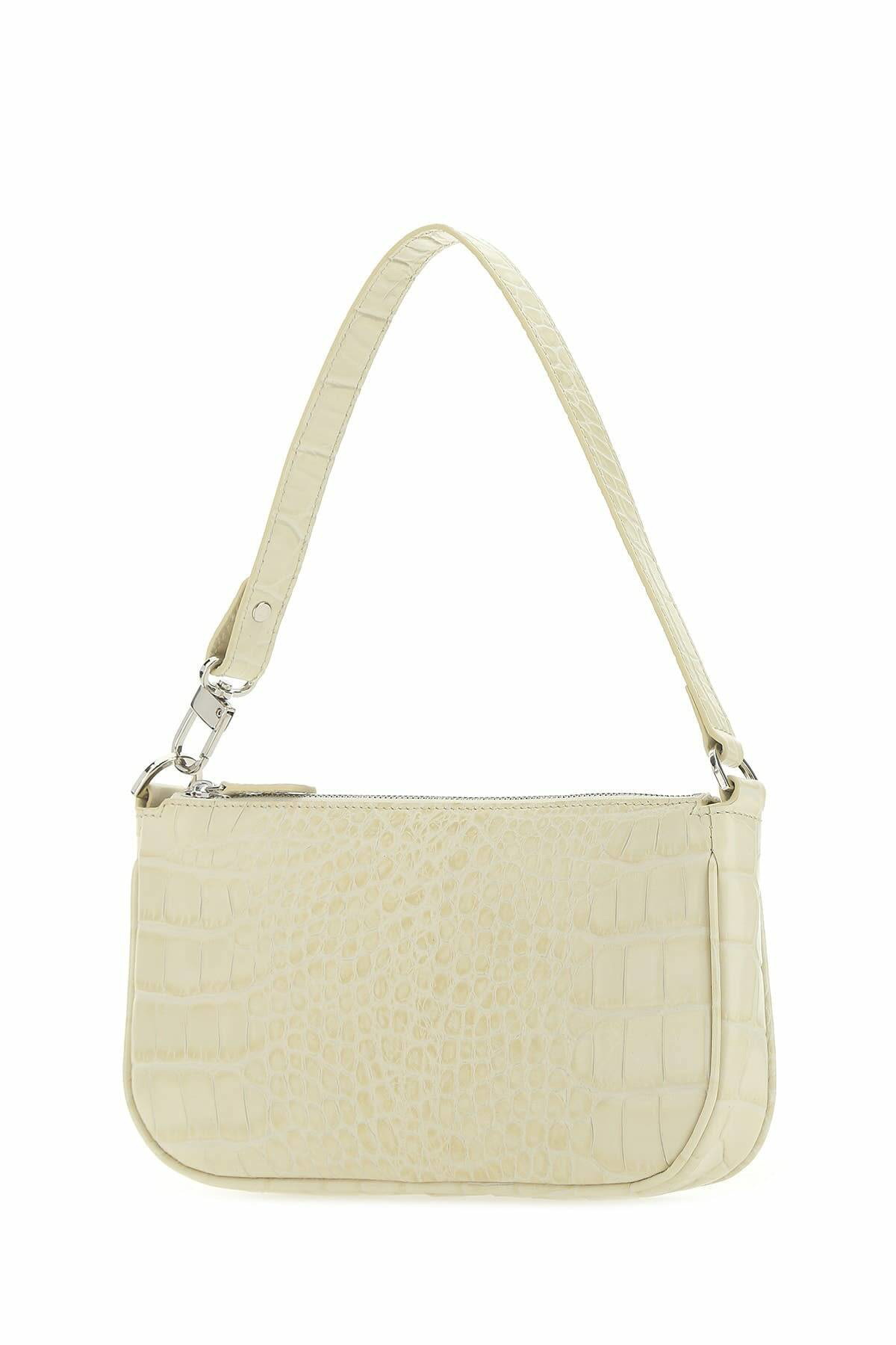 BY FAR Sea Green Suede Micro Cush Handbag By Far