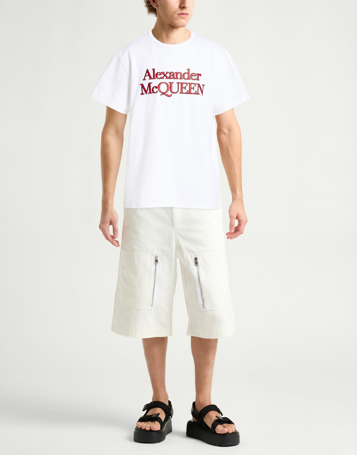 Mcqueen Mens T-shirt in White