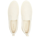 YMC Men's Slip-On Sneakers in Off-White