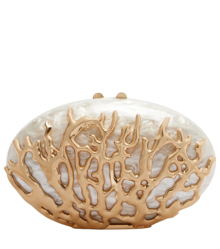 Photo: Simkhai Dylan embellished clutch