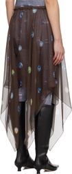 J.Kim Brown Anton Belinskiy Edition Spotlight Midi Skirt