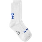Rostersox Love Sock in White