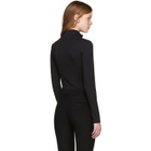 Wendelborn Black Zip-Up Bodysuit