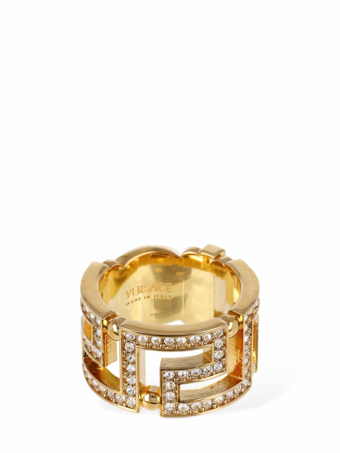 VERSACE - Medusa Crystal Ring Versace