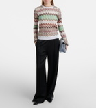 Missoni Zigzag lamé top