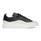 Officine Creative Black and White Krace 8 Sneakers