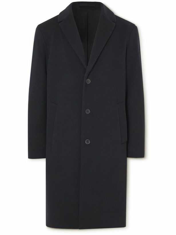 Photo: Mr P. - Wool-Blend Coat - Blue