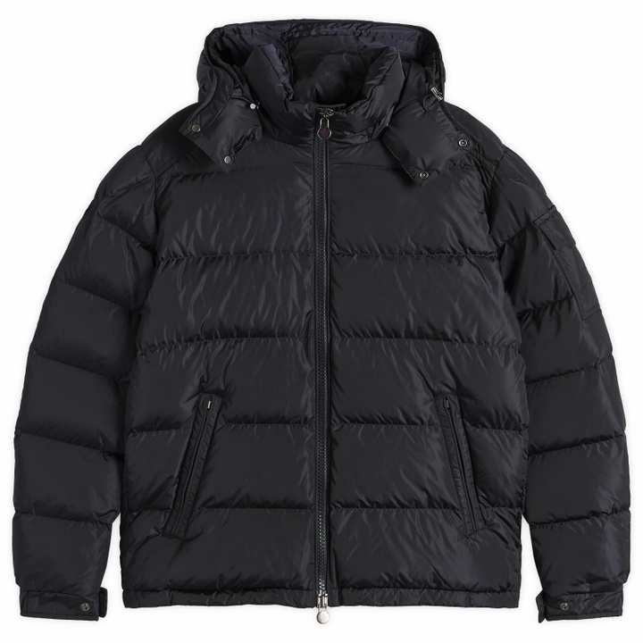 Photo: Moncler Men's Maya Matte Jacket in Navy
