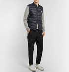 Moncler - Arv Quilted Shell Down Gilet - Men - Navy