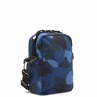 A Bathing Ape Men's Colour Camo Shark Mini Bag in Navy 