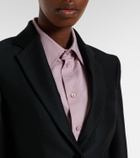 Balenciaga Wool and silk blazer