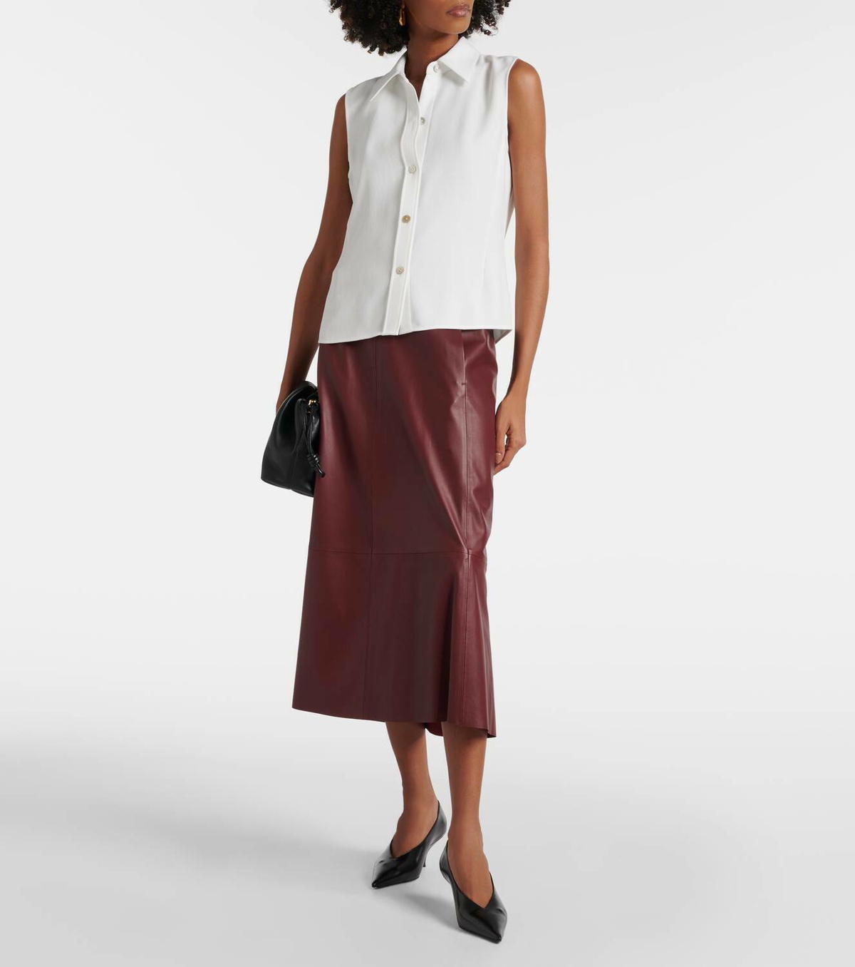 Vince Crêpe vest
