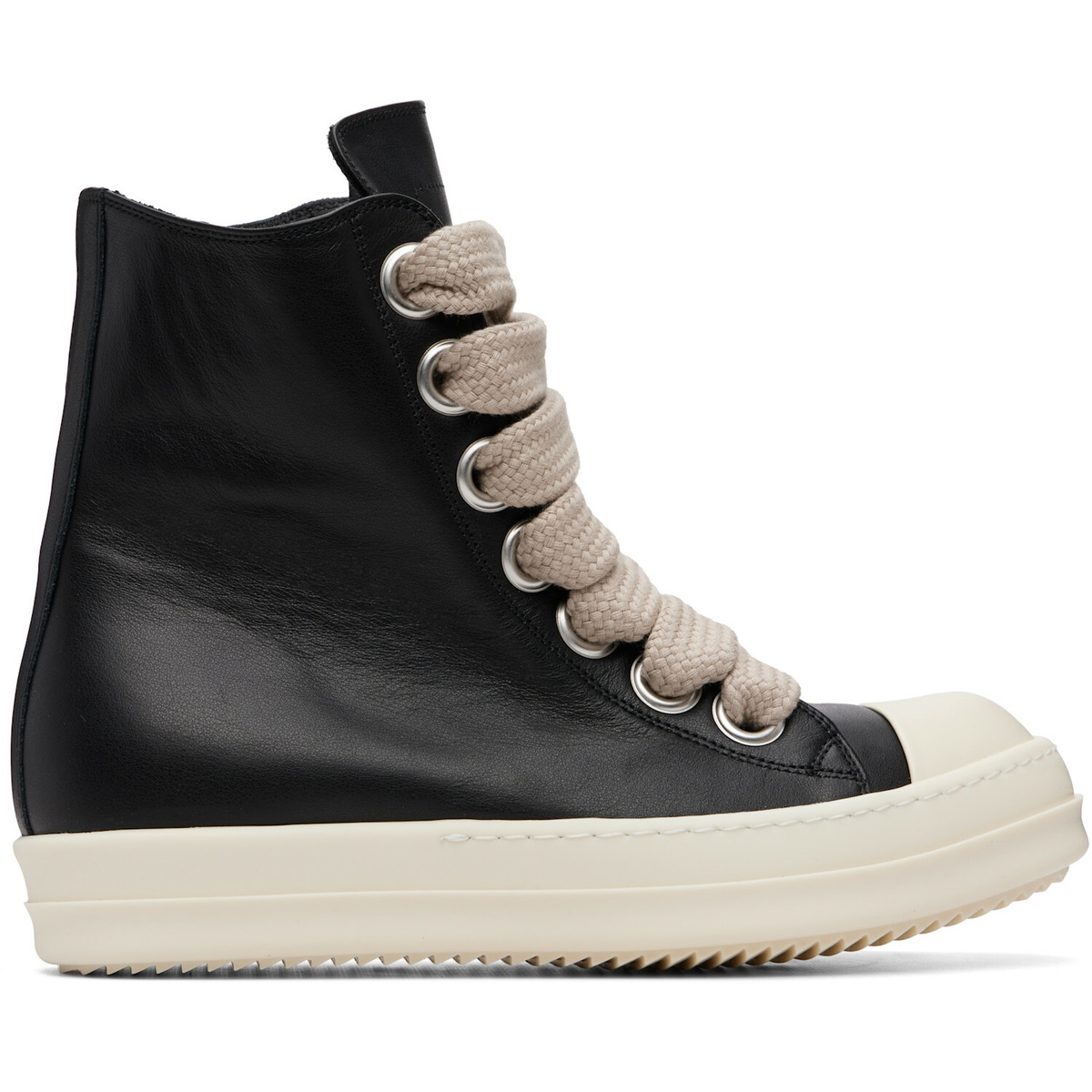 Rick Owens Black Tower Jumbolace Sneaks Sneakers
