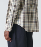 Bottega Veneta Checked cotton shirt