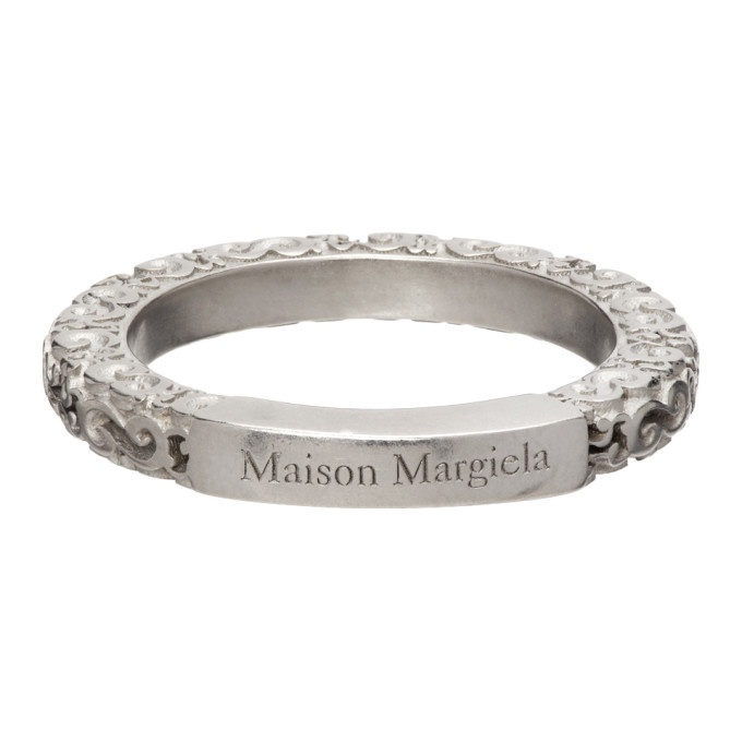 Photo: Maison Margiela Silver Spliced Ring