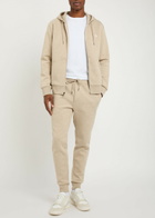 Polo Ralph Lauren Logo-embroidered Cotton-blend Sweatpants Beige