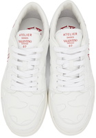 Valentino Garavani White 07 Camouflage Edition Low Sneakers