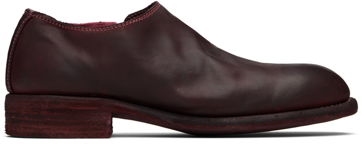 Photo: Guidi Burgundy 990E Slip-on Loafers